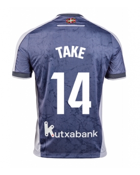Billige Fotballdrakt Real Sociedad Takefusa Kubo #14 Replika Bortedrakt 2025-26 Kortermet Billige Fotballdrakt Real Sociedad Takefusa Kubo #14 Replika Bortedrakt 2025-26 Kortermet